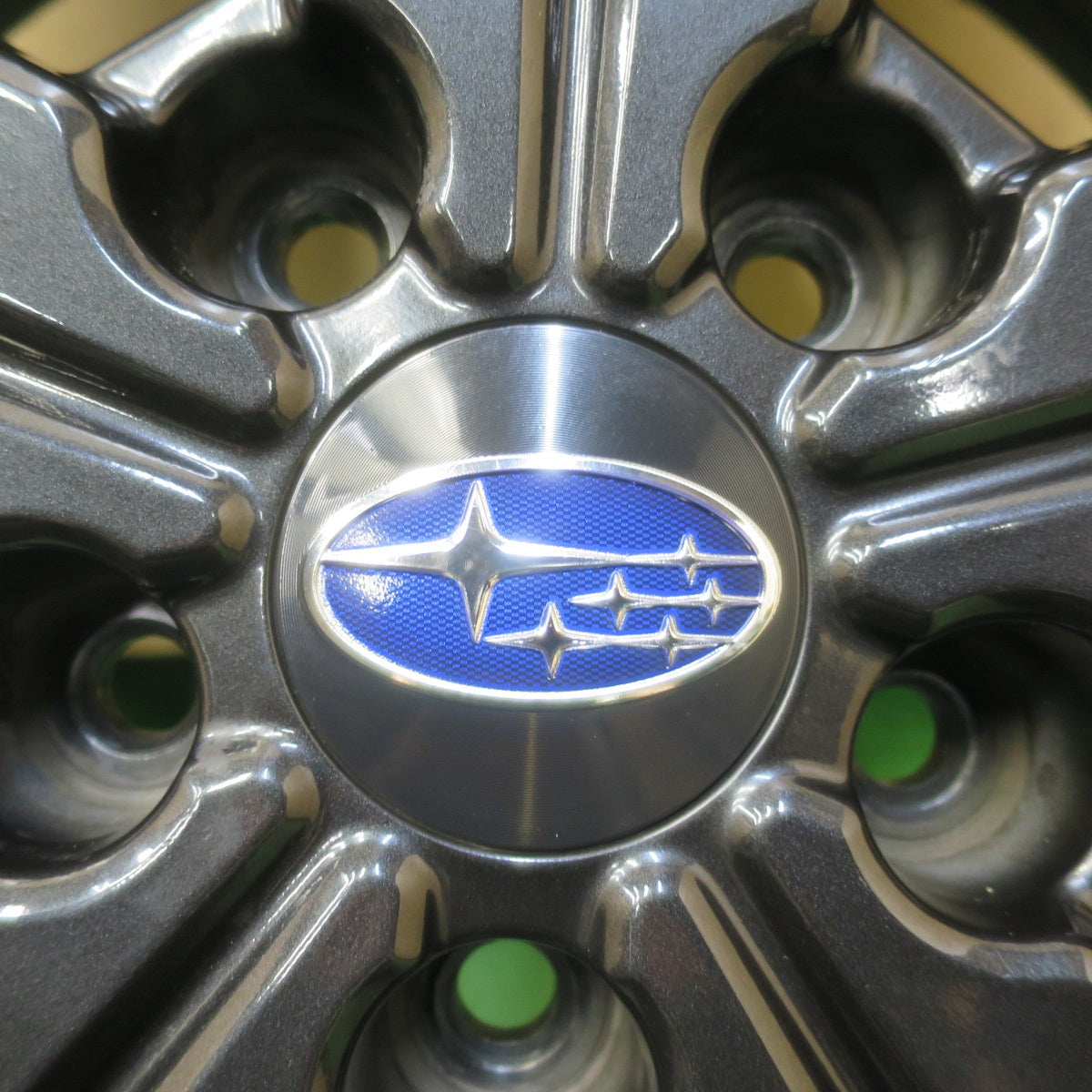 バリ溝！24年！キレイ！9.5分★スバル SK フォレスター 純正 225/55R18 ブリヂストン アレンザ LX100 18インチ PCD114.3/5H★6051002イノ