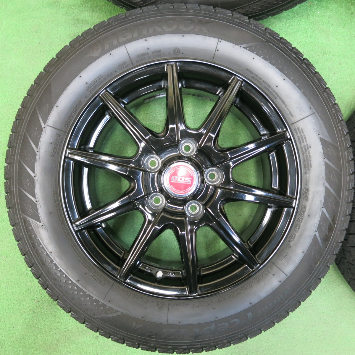 [送料無料] 4本価格！22年★スタッドレス 195/65R15 ハンコック ウインター アイセプト IZ2A D.O.S. DOS 15インチ PCD114.3/5H★4092605SYス