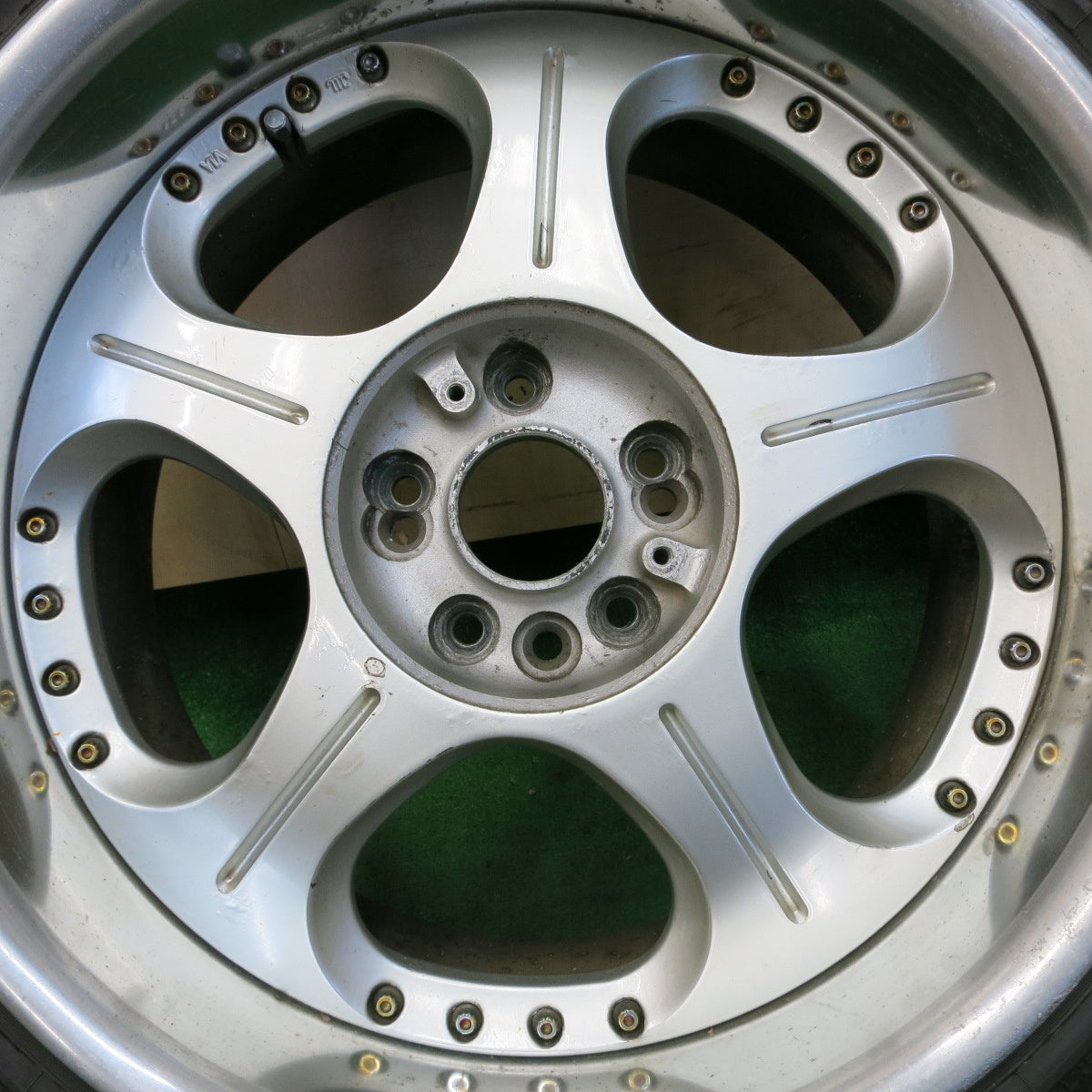 [送料無料] バリ溝！9分★SPEED STAR アンドリューD 225/40R18 235/40R18 レーダー ピレリ ブリヂストン スピードスター PCD114.3/4H 5H マルチ★4092501ナノ