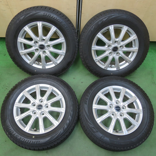 バリ溝！22年！8.5分★スタッドレス 195/65R15 ブリヂストン ブリザック VRX2 BALMINUM XR10 バルミナ 15インチ PCD114.3/5H★6011310イス