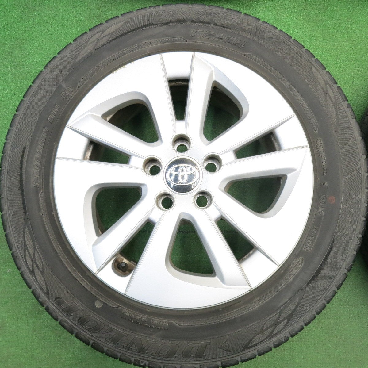 4本価格★トヨタ 50系 プリウス 純正 195/65R15 ダンロップ エナセーブ EC204 15インチ PCD100/5H★6022808HAノ