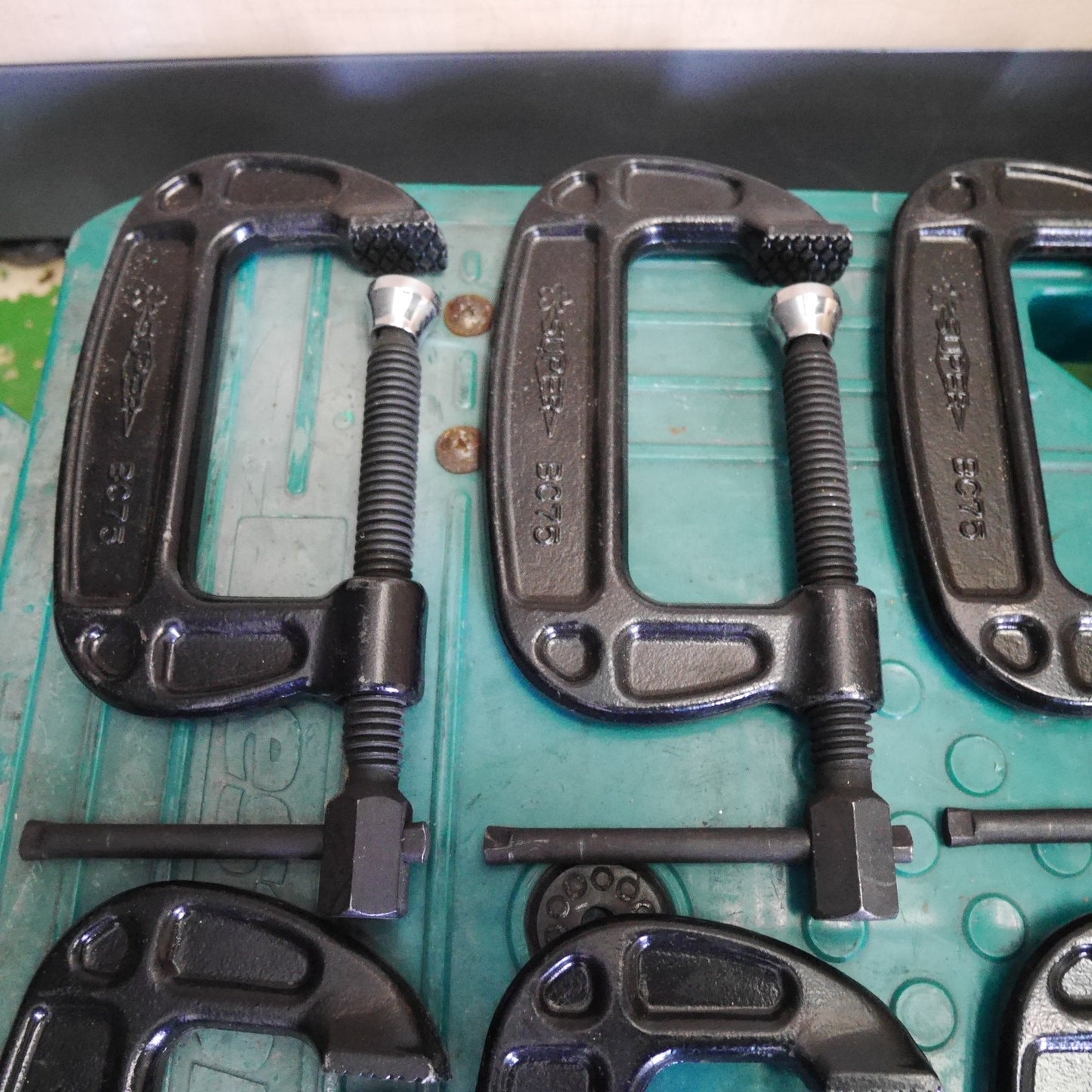 [送料無料] 12点まとめ売り☆SUPER TOOL スーパー ツール シャコ 万力 BC75 BC-75 クランプ 工具 道具☆