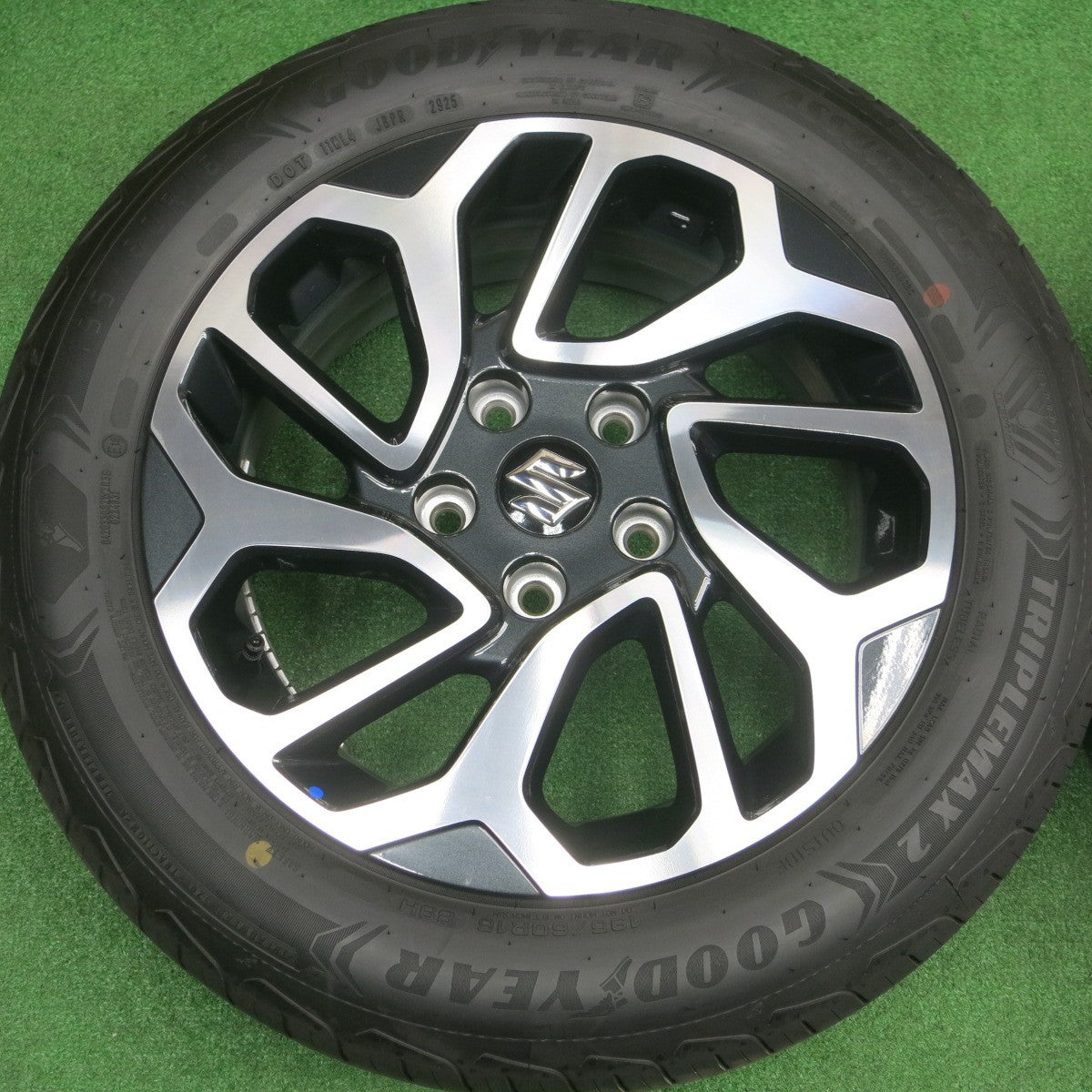新車外し！25年★スズキ フロンクス 純正 195/60R16 グッドイヤー TRIPLEMAX2 16インチ PCD114.3/5H★6020601NKノ