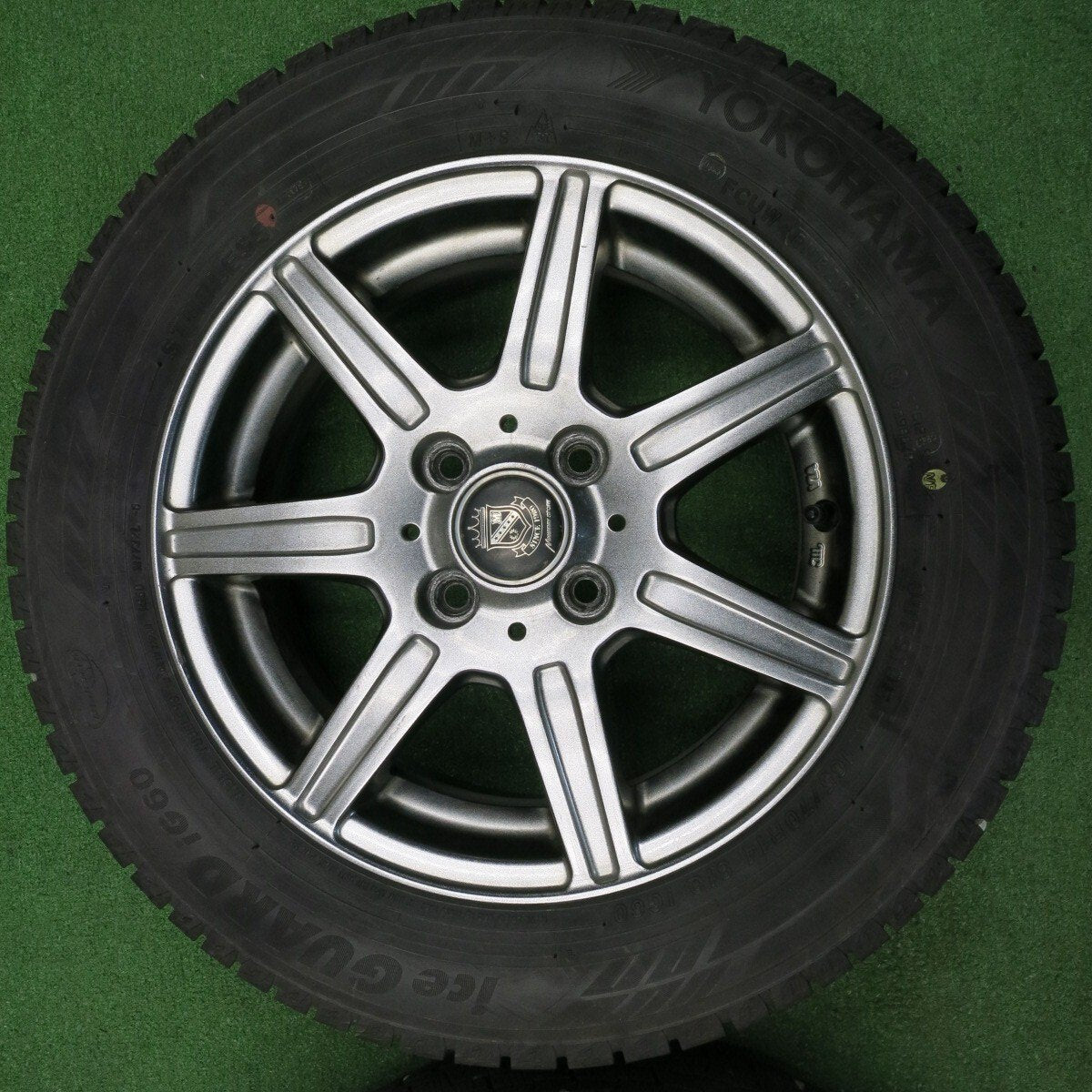 キレイ！21年★スタッドレス 165/70R14 ヨコハマ アイスガード iG60 MANARAY SPORT マナレイスポーツ PCD100/4H★4120706NJス