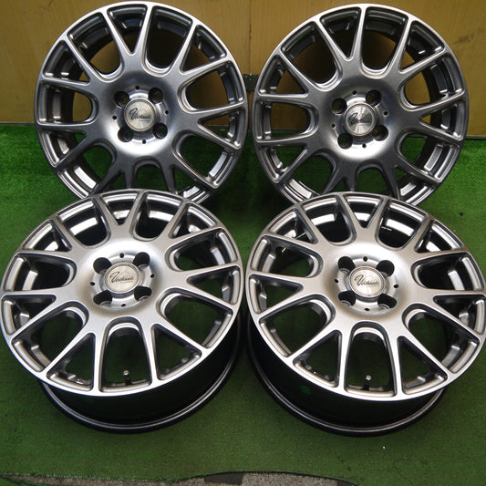 4本価格★Verthandi YH-M7V 16インチ ホイール 16×6.5J ヴェルサンディ ヴェルザンディ PCD100/4H★5061706Hホ