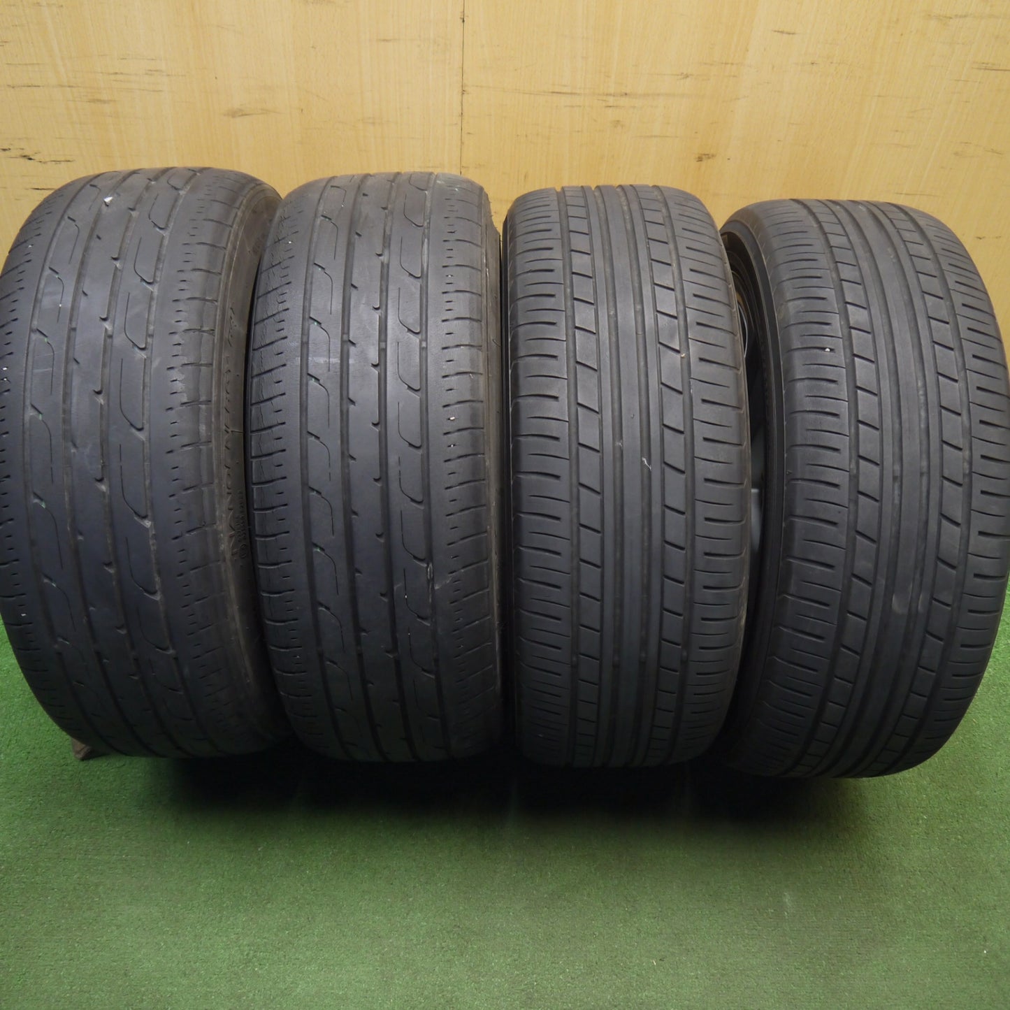 4本価格★トヨタ 50系 プリウス ツーリング 純正 215/45R17 ヨコハマ エコス ES31 トーヨー ナノエナジー R41 17インチ PCD100/5H★6032709Hノ