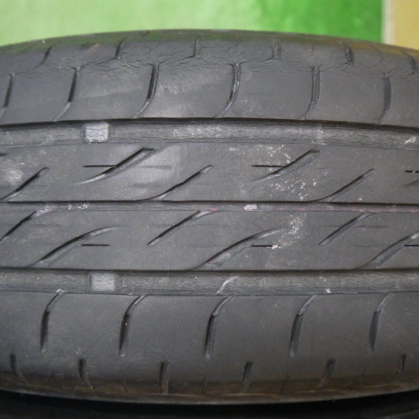 キレイ★スズキ MK32S スペーシア カスタム 純正 155/65R14 ブリヂストン ネクストリー エコピア 14インチ PCD100/4H★6022502Hノ