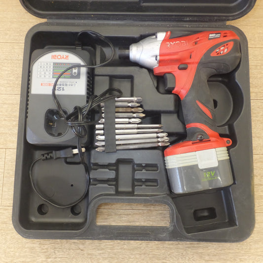 [送料無料] ★リョービ RYOBI 充電式インパクトドライバ BID-1260 12V DC　電池パック 1個★