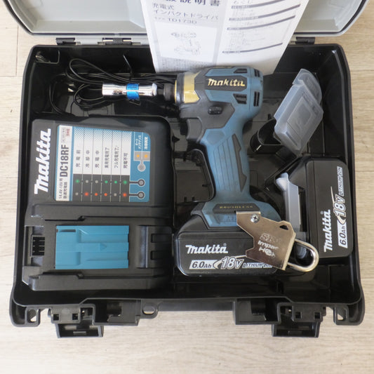 [送料無料] ★マキタ makita 充電式インパクトドライバ TD173DGXPB 18V プレミアムブルー LXT20周年記念カラー★