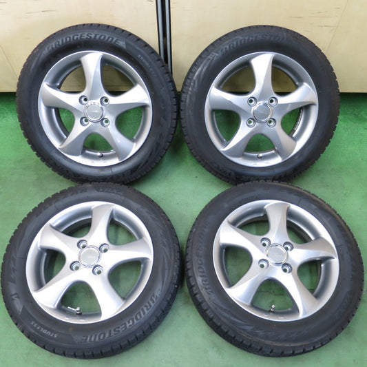 キレイ★スタッドレス 155/65R14 ブリヂストン ブリザック VRX2 TOPRUN トップラン 14インチ PCD100/4H★5042501AKス