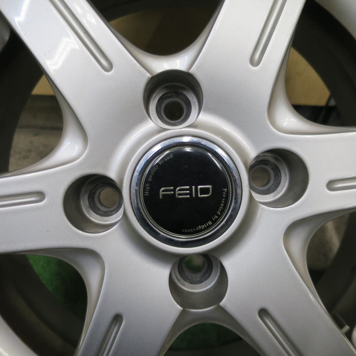 4本価格★FEID フェイド 14インチ ホイール 14×5.5J PCD100/4H★6042703NGホ