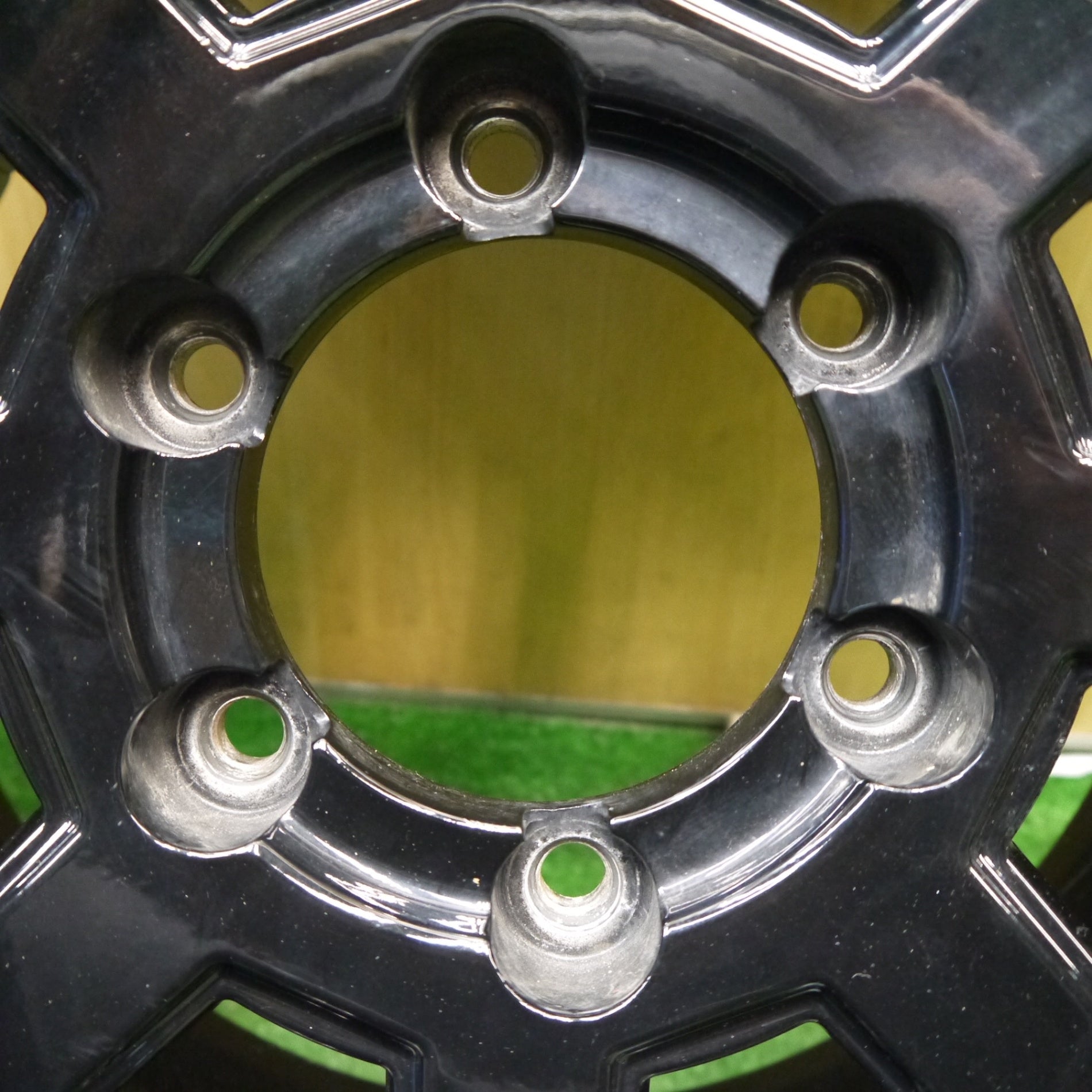 バリ溝！キレイ！9.5分☆ハイエース等 BADX ROCK KELLY MX-I 195/80R15