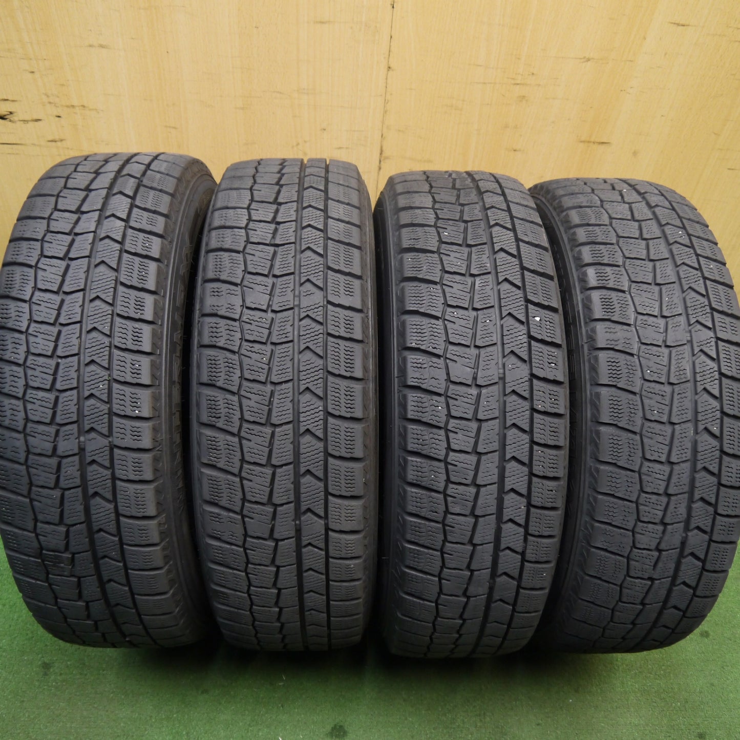キレイ！21年★スタッドレス 175/65R15 ダンロップ ウインターマックス WM02 WAREN ヴァーレン 15インチ PCD100/4H★5050905Hス