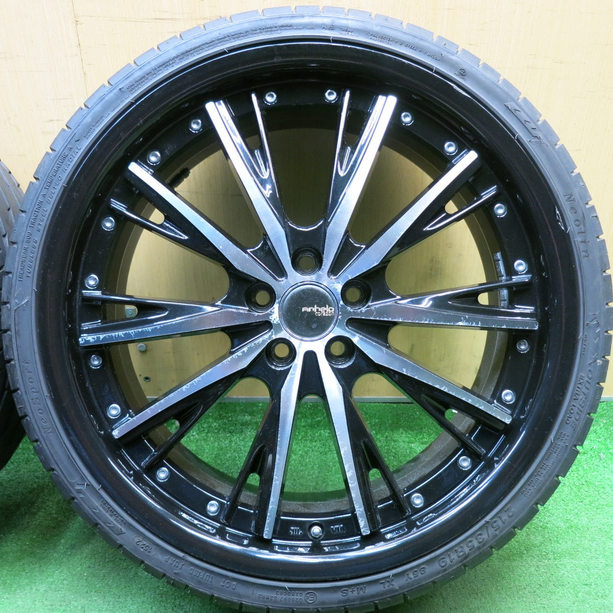 4本価格！22年★プリウス 86 BRZ 等 Anhelo Corazon シャルマン 215/35R19 ネオリン NeoSport セイフリッチ FRC 26 アネーロコラソン 19インチ PCD100/5H★6050306HAノ