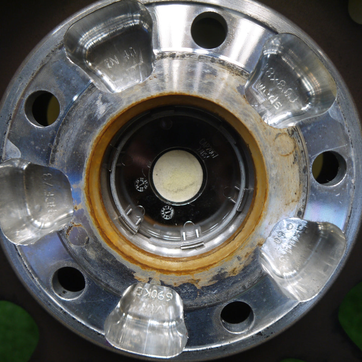 キレイ！センサー付き◎weds 11R 脇阪寿一 プロデュース 鍛造 ホイール 18インチ ウェッズ 18×8.0J PCD114.3/5H◎6091108Hホ