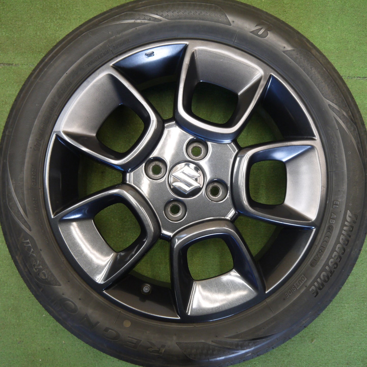 キレイ★スズキ クロスビー イグニス 純正 175/60R16 ブリヂストン レグノ GR-X2 16インチ PCD100/4H★6042709Hノ