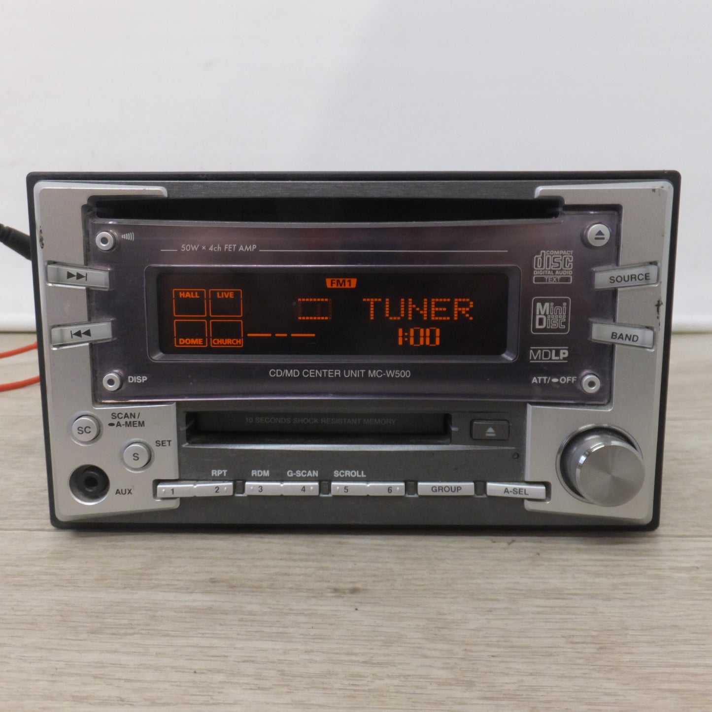 [送料無料] ★三菱 MITSUBISHI 純正 CD MD センターユニット MC-W500-WS(38)★