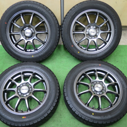 バリ溝！21年！キレイ！9分★スタッドレス 155/65R14 グッドイヤー アイスナビ7 D.O.S. DOS 14インチ PCD100/4H★5060702TTス