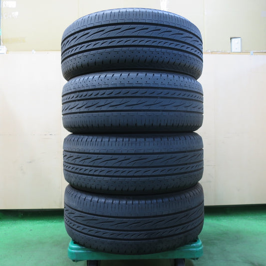 [送料無料] バリ溝！24年！9.5分★225/55R18 ブリヂストン レグノ GRV2 タイヤ 18インチ デリカD5 エルグランド スカイライン 等★4120306イノタ