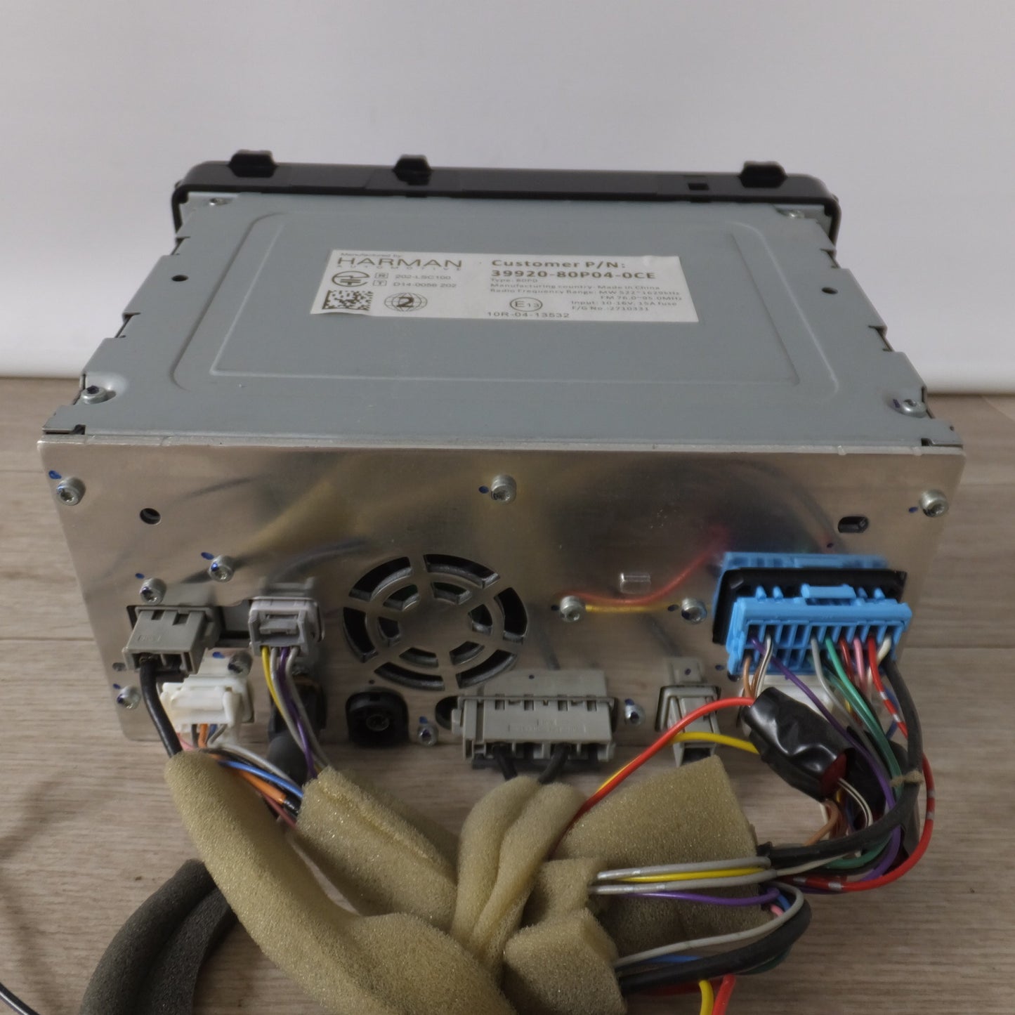 [送料無料] ★HARMAN製 スズキ 純正 メモリーナビゲーション 39920-80P04-0CE[28]★