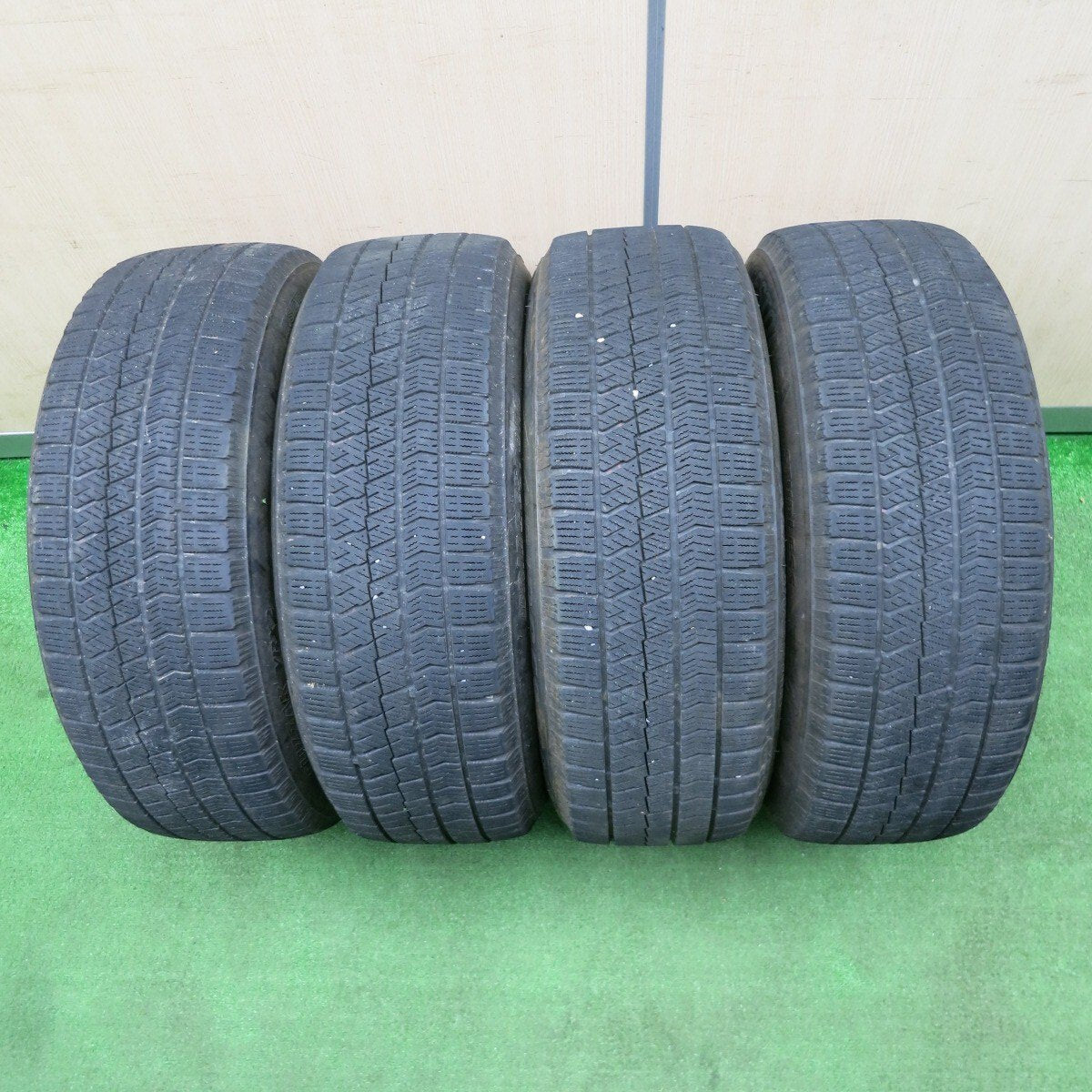 4本価格★プリウス等 195/65R15 スタッドレス ブリヂストン VRX2 SMACK ENKEI スマック エンケイ PCD100/5H★5020403NJス