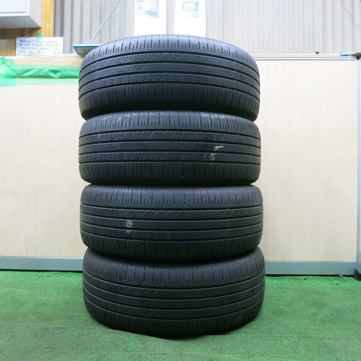 *送料無料* キレイ★三菱 デリカ D:5 純正 225/55R18 グッドイヤー イーグル LS2 18インチ D5 PCD114.3/5H★4052401NJノ