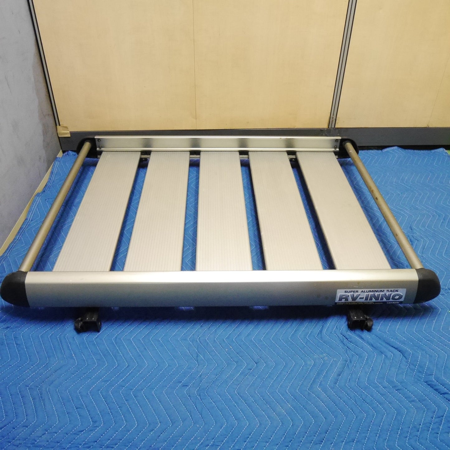 【岐阜発 直接引取限定】☆CARMATE RV-INNO ルーフ ラック 三菱 デリカ スペース ギア 等に SUPER ALUMINUM RACK カーメイト キャリア☆