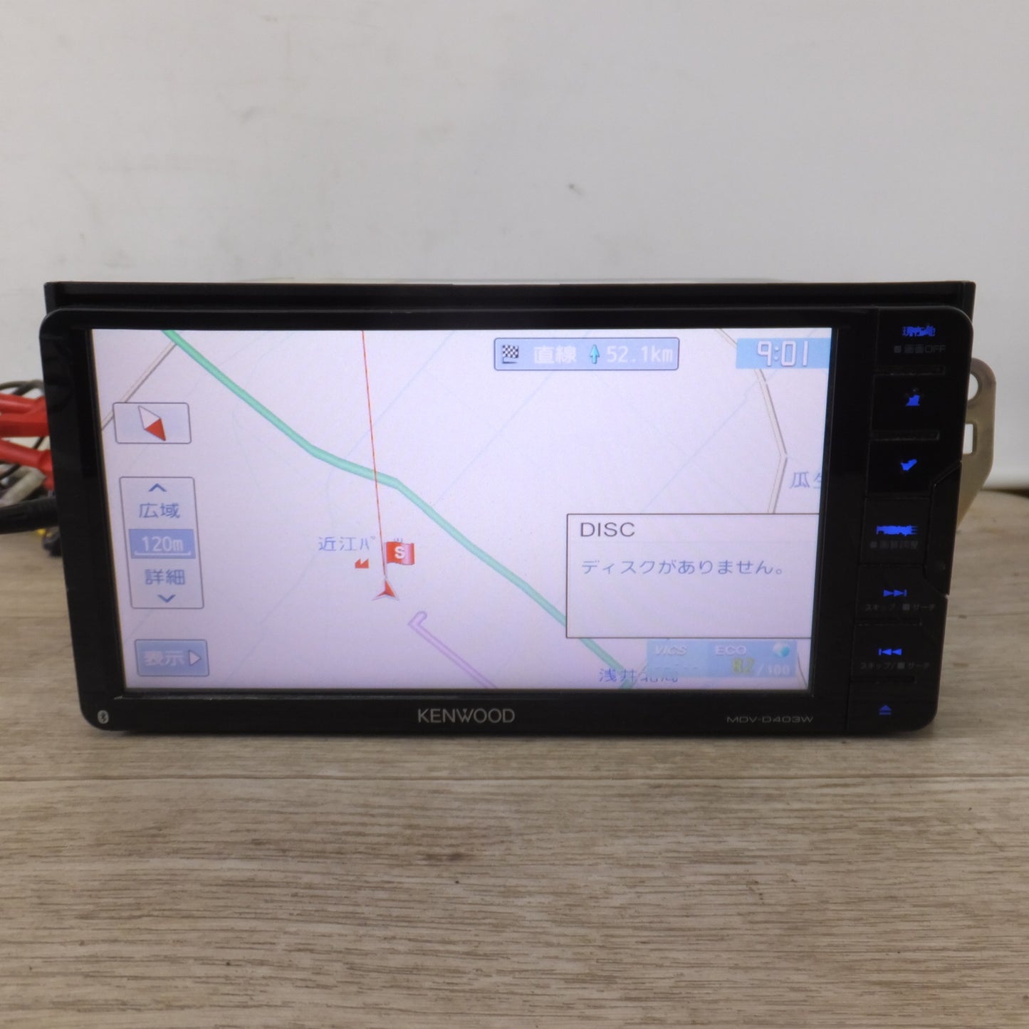 [送料無料] ★ケンウッド KENWOOD メモリーナビゲーション MDV-D403W(6)★