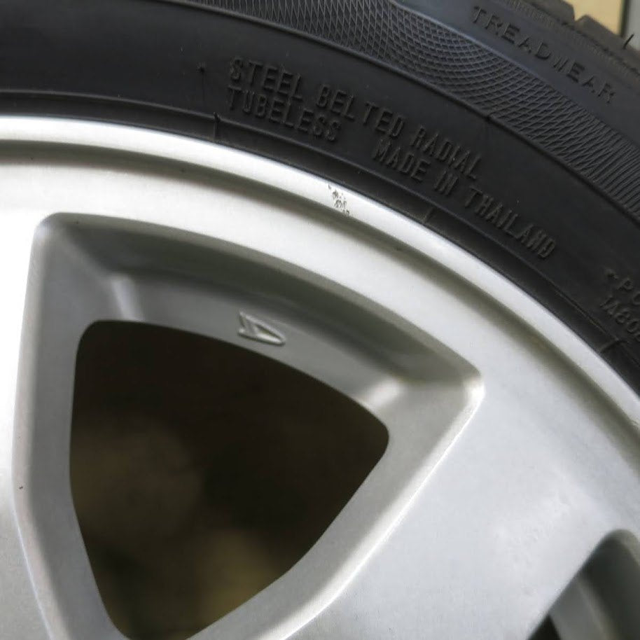バリ溝！9分★ダイハツ ムーヴ 純正 155/65R14 ファルケン シンセラ SN832i 14インチ PCD100/4H★5042502AKノ