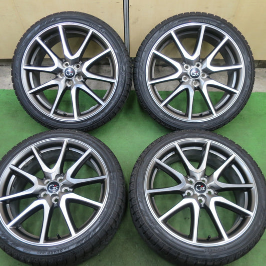 バリ溝！9分★トヨタ 30系 プリウス G's 純正 225/40R18 スタッドレス ヨコハマ アイスガード iG60 18インチ PCD100/5H★6021907TTス