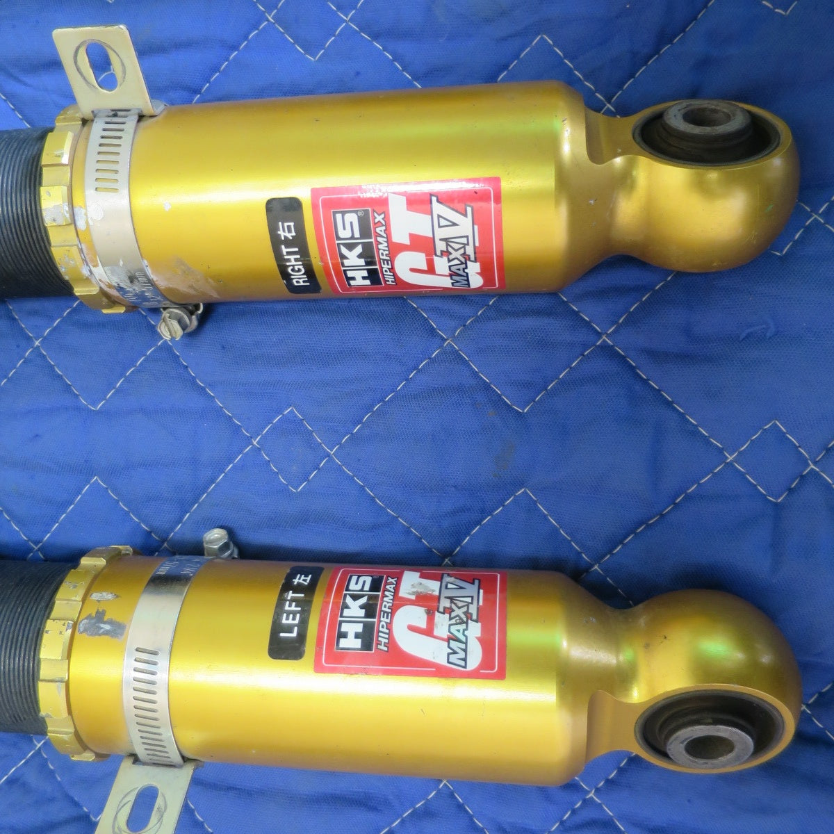 [送料無料] ☆HKS マーク2 GX110 車高調 ハイパー マックス 4 IV GT HIPERMAX MAX サーキット Hyperco社製 スプリング サスペンション 現状品☆