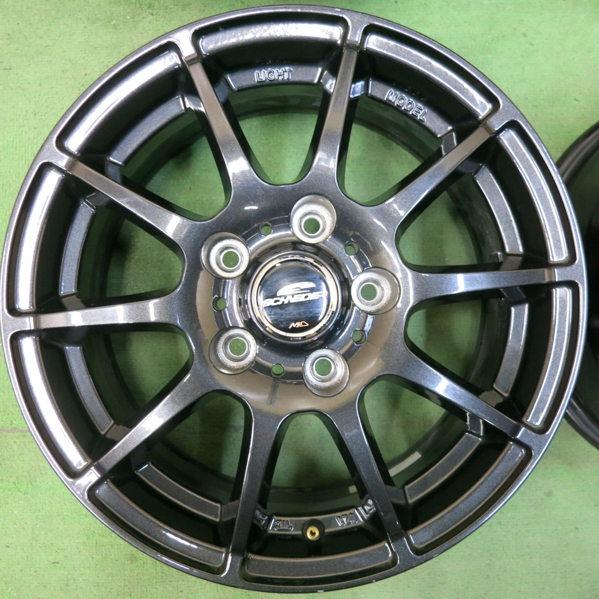 4本価格★SCHNEIDER MiD シュナイダー マルカ 15インチ 15×6J PCD114.3/5H★5042306SYホ