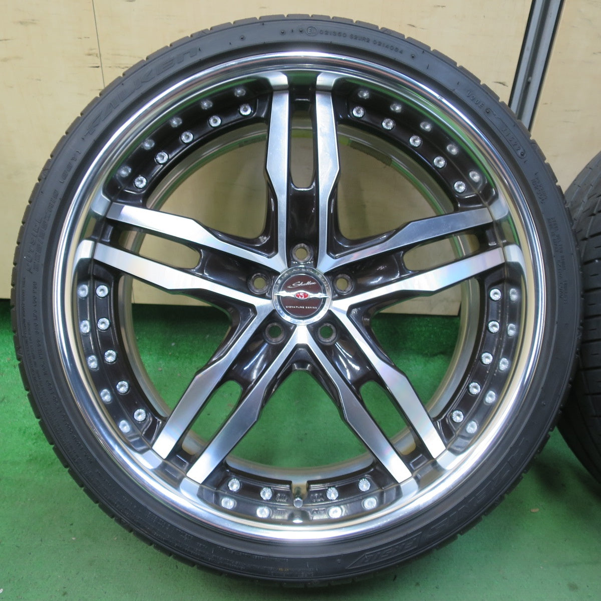 4本価格！22年★86 BRZ 等 Shallen XF-55 225/35R19 ファルケン アゼニス FK510 シャレン 19インチ PCD100/5H★5062404イノ