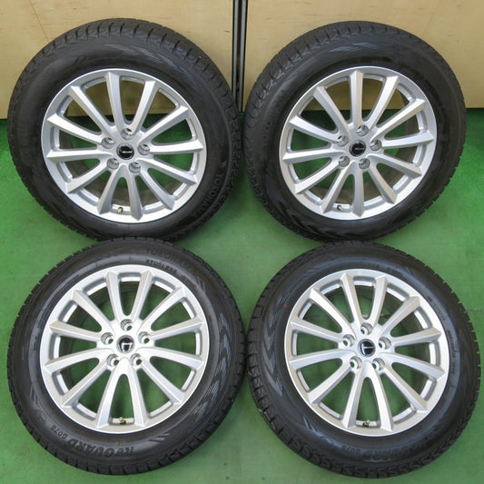 バリ溝！23年！キレイ！9.5分以上★スタッドレス 225/60R18 ヨコハマ アイスガード G075 QRASIZ KOSEI クレイシズ 光生 コーセイ 18インチ PCD114.3/5H★5012411イス