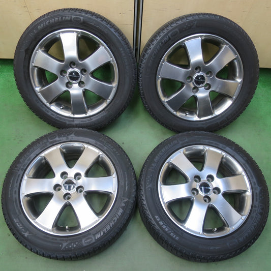 4本価格★ホンダ ヴェゼル 等 純正 Modulo ENKEI 215/55R17 スタッドレス ミシュラン X-ICE XI3 モデューロ エンケイ 17インチ PCD114.3/5H★6042808イス