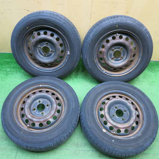 4本価格！22年★165/70R14 ECOFINE スチール ホイール エコファイン 14インチ PCD100/4H★6022619HAノ