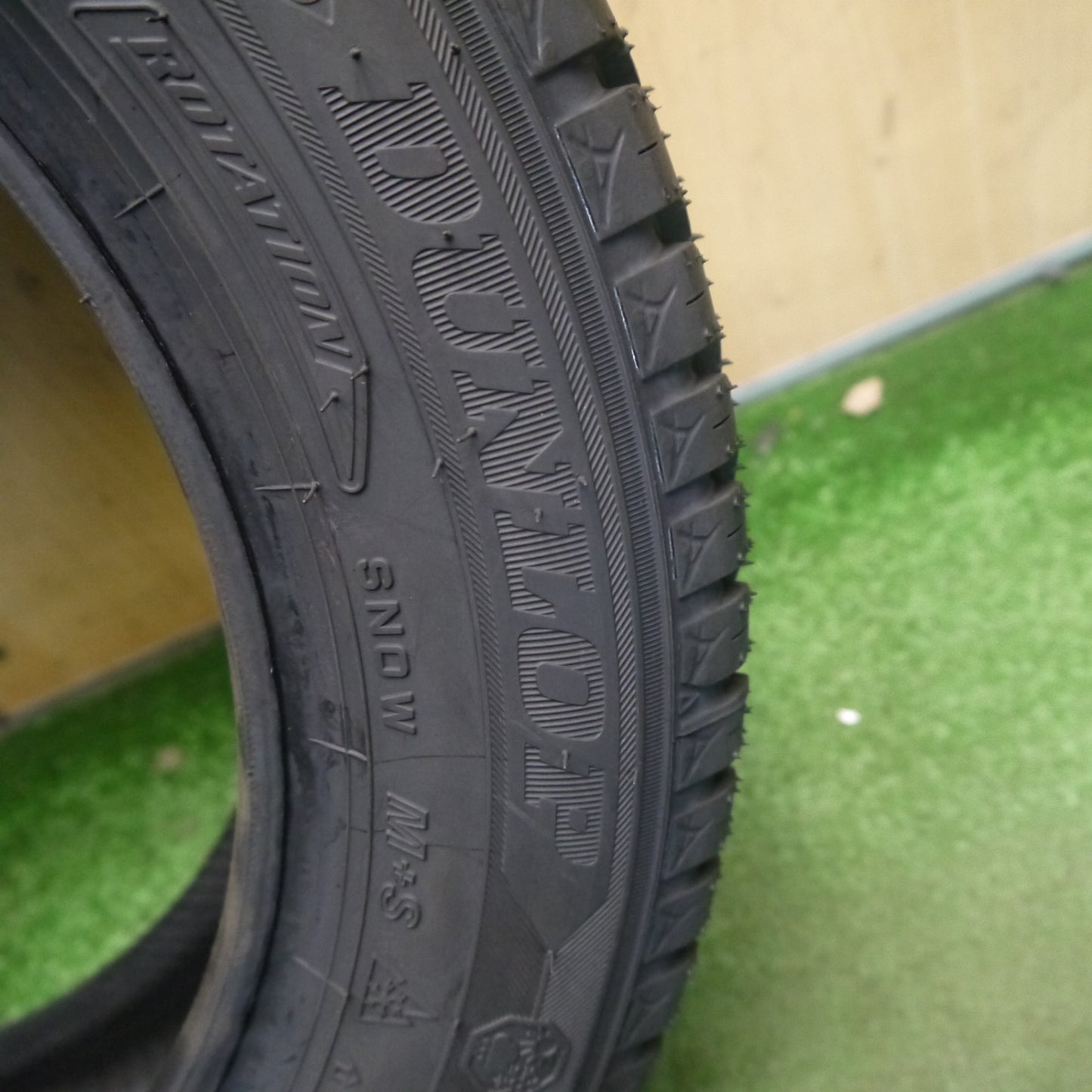 未使用！25年！1本★155/65R14 ダンロップ オールシーズン マックス AS1 ALL SEASON MAXX タイヤ 14インチ N-BOX ムーヴ ミライース 等★6060206Hノ