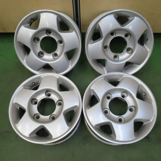 4本価格★ランドローバー 等 BRADLEY V ブラッドレー 16インチ ホイール 16×7JJ PCD165.1/5H★6072402NGホ