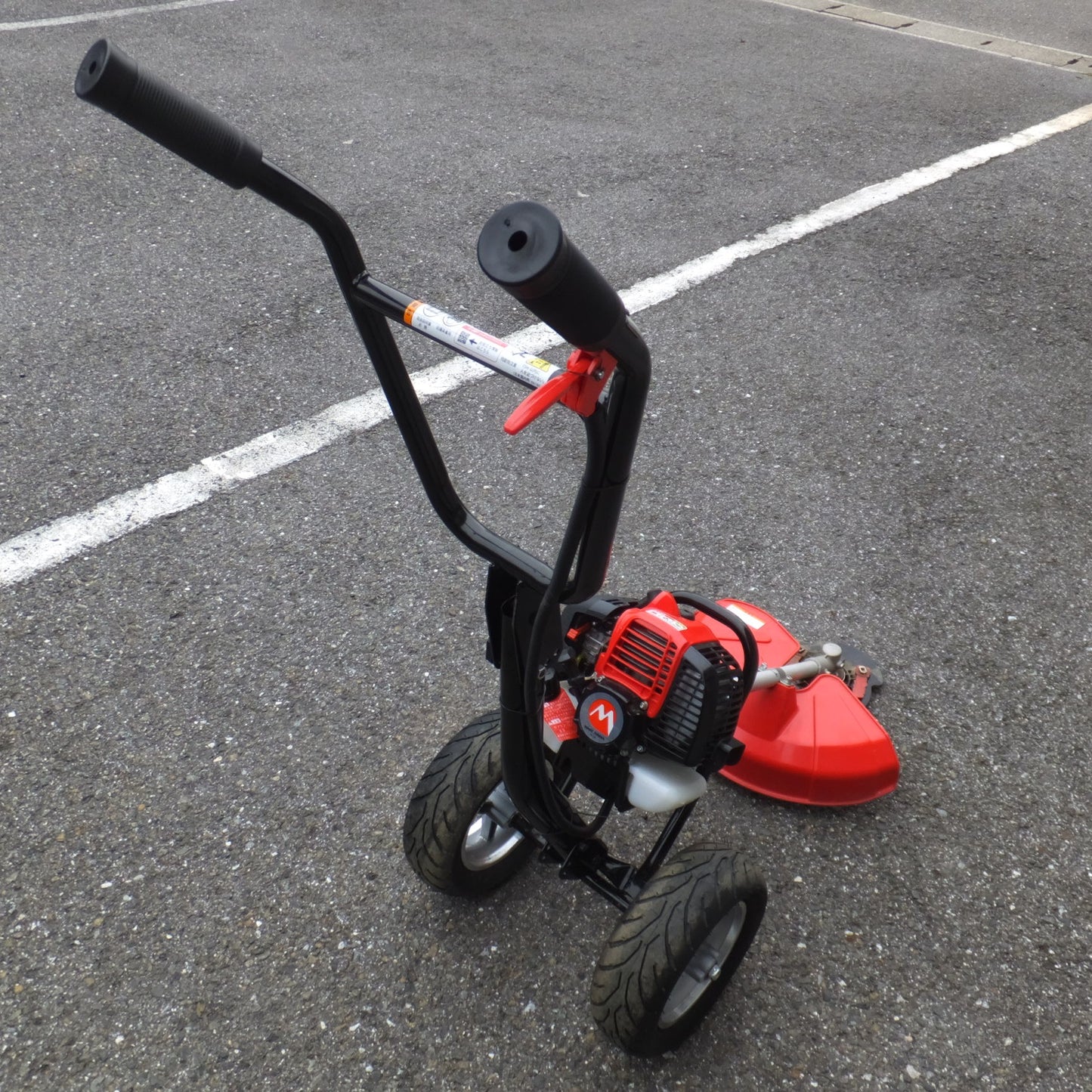 [送料無料] 岐阜発 美品★丸山製作所 MARUYAMA 手押し式草刈機 速刈り君Jr. K-28T コメリオリジナル★