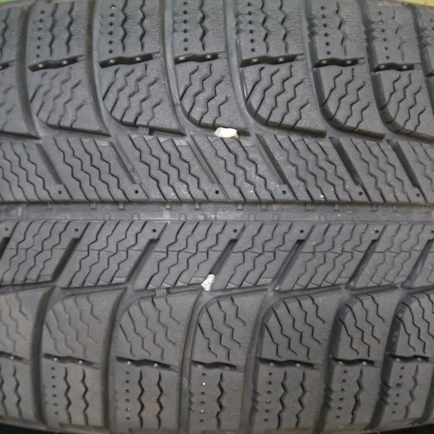 *送料無料* バリ溝！キレイ！8.5分★プジョー等 EUROTECH 205/55R16 スタッドレス ミシュラン X-ICE3+ ユーロテック PCD108/4H★4071607Hス