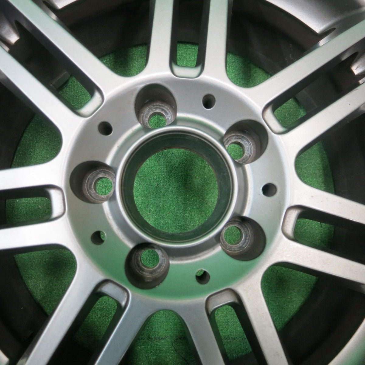 *送料無料* バリ溝！キレイ！9.5分★ベンツ 等 EUROTECH 205/55R16 スタッドレス ダンロップ ウインターマックス WM01 ユーロテック PCD112/5H★4043003ナス