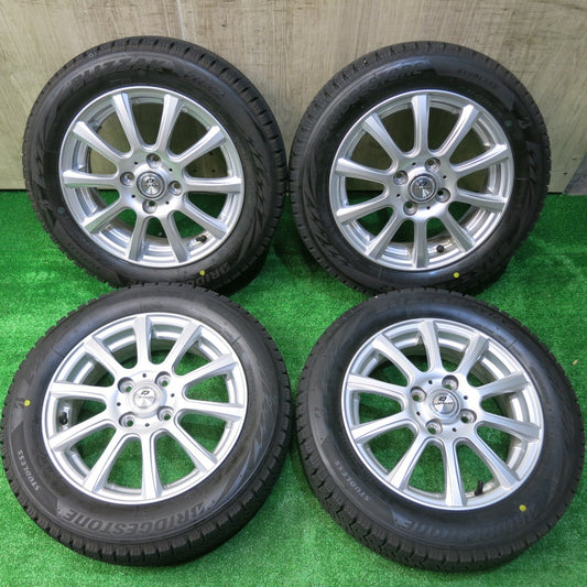 バリ溝！23年！キレイ！ほぼ10分★スタッドレス 155/65R14 ブリヂストン ブリザック VRX2 DEBOR 14インチ PCD100/4H★5110814HAス