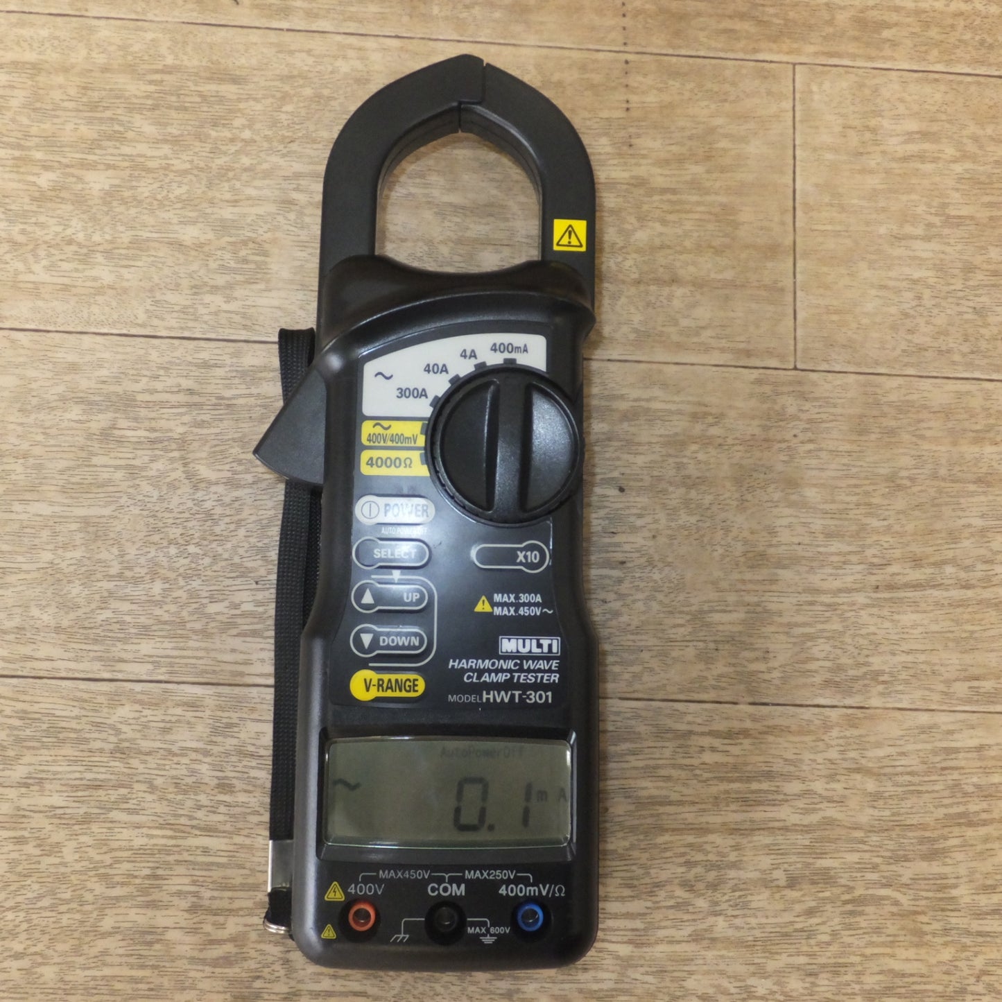 [送料無料] ★マルチ計測器 MULTI 高調波クランプテスター HARMONIC WAVE CLAMP TESTER HWT-301★