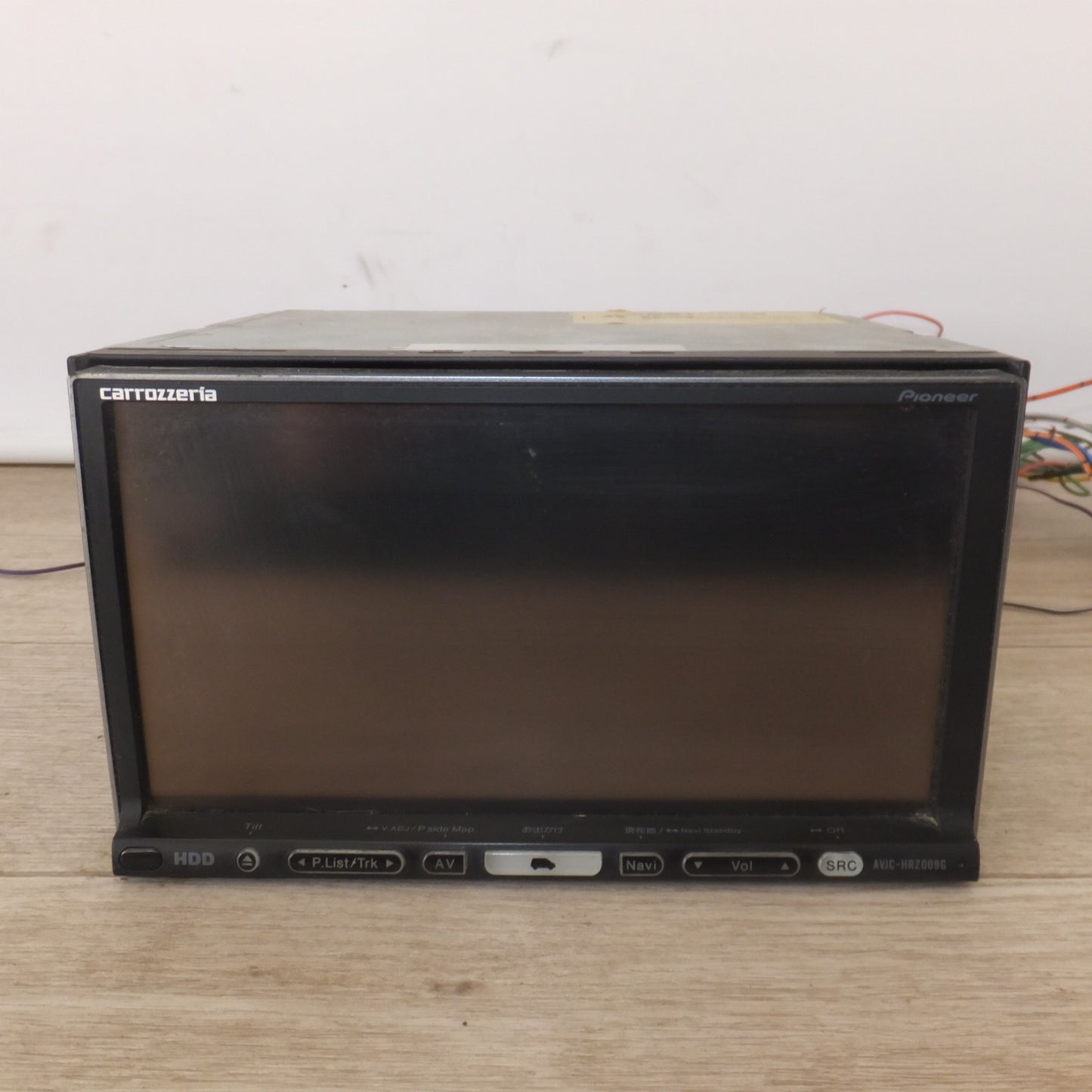 [送料無料] ★カロッツェリア carrozzeria AV一体型HDDナビゲーション 楽ナビ AVIC-HRZ009G(4★
