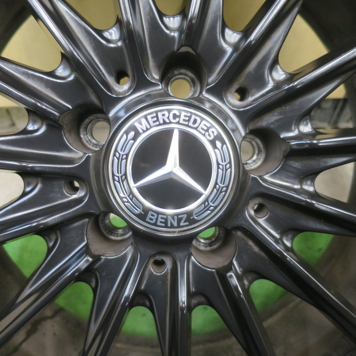 バリ溝！22年！キレイ！9.5分★ベンツ 等 EUROTECH STAGE TW15 225/45R18 スタッドレス ダンロップ ウインターマックス WM02 18インチ ユーロテック ステージ PCD112/5H★6022401TTス