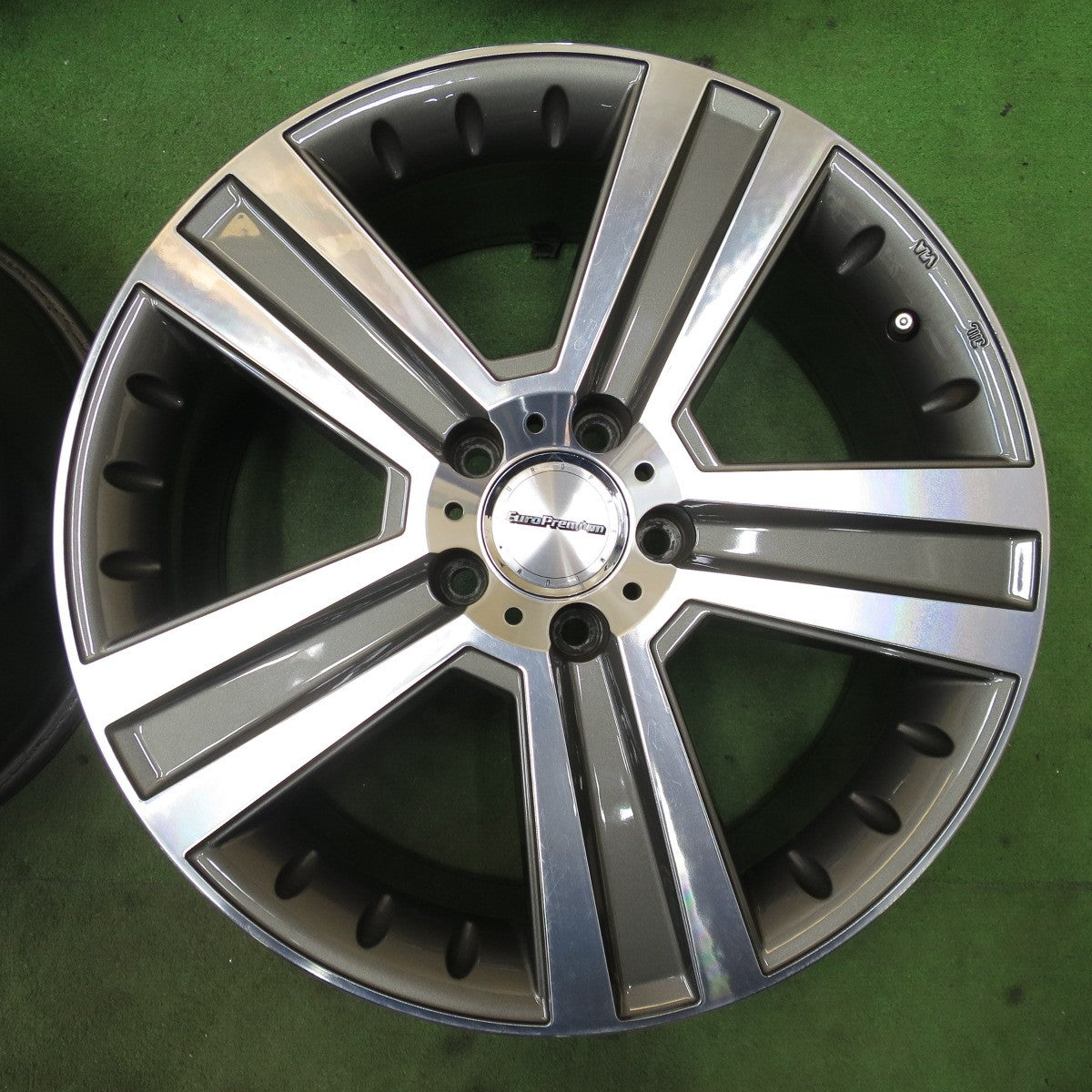 キレイ★ベンツ GLC 等 EuroPremium WERNER 18インチ ホイール ユーロプレミアム ヴェルナー 18×8J PCD112/5H★6052202NGホ