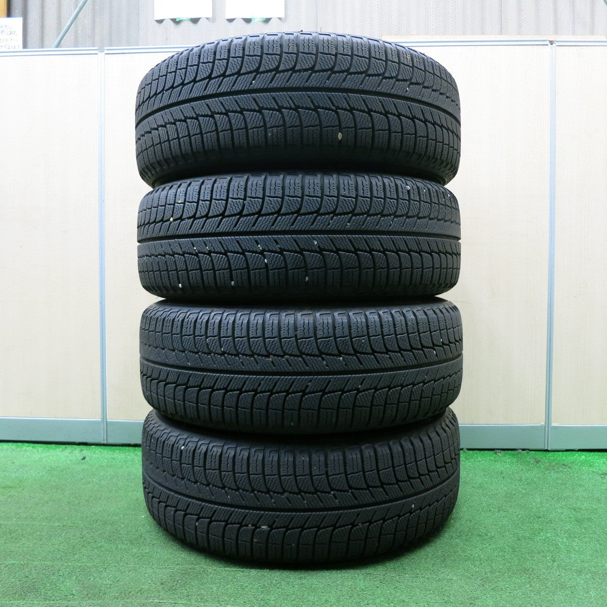 *送料無料* バリ溝！9.5分★スタッドレス 205/60R16 ミシュラン X-ICE3+ CEREBRO セレブロ 16インチ PCD114.3/5H★4032101NJス