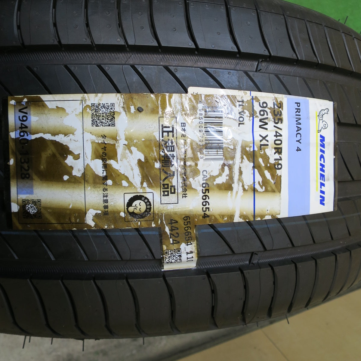 未使用！24年！1本★235/40R19 ミシュラン プライマシー4 PRIMACY4 マークX ボルボ S60 V60 等★6033002ナノタ