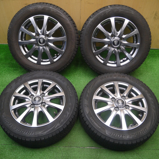 [送料無料] 4本価格★スタッドレス 155/65R13 ブリヂストン ブリザック VRX2 MANARAY SPORT マナレイスポーツ 13インチ PCD100/4H★4111107Hス