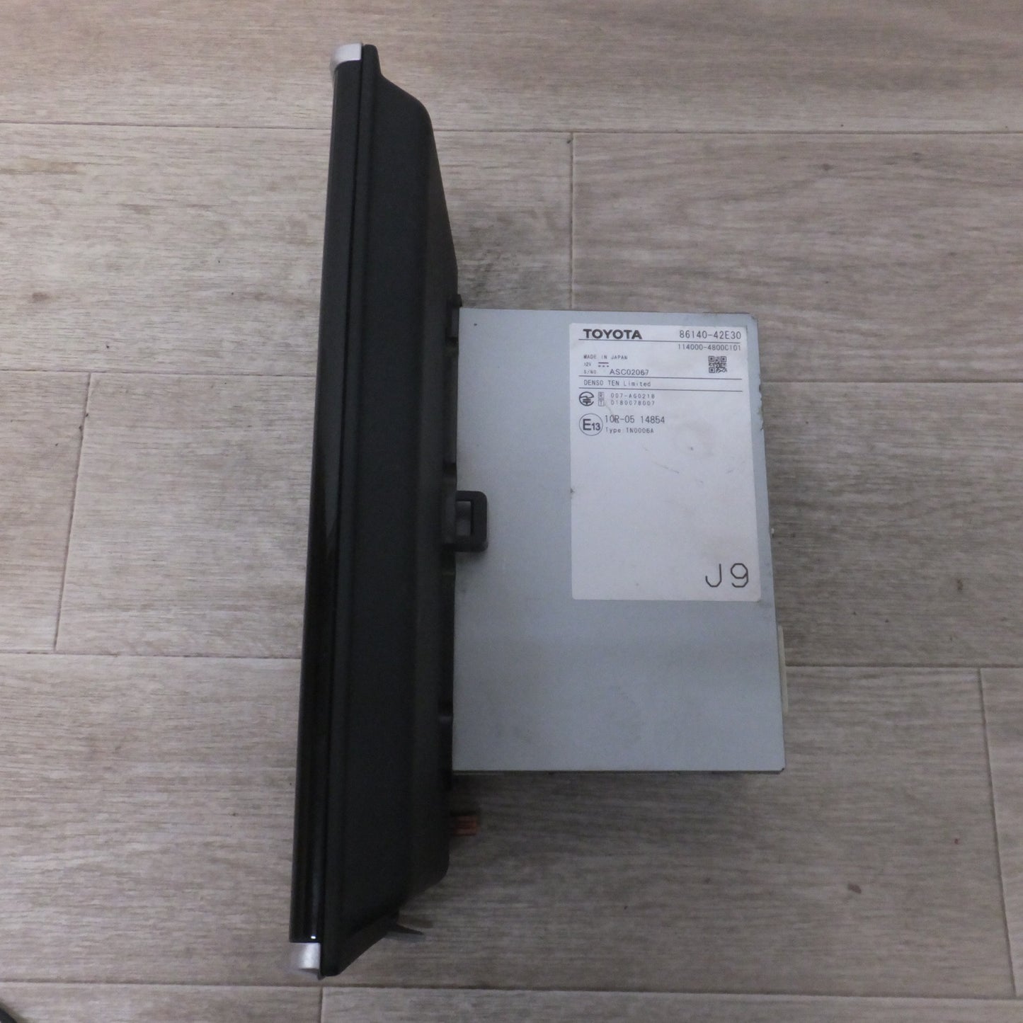 [送料無料] 現状品★デンソーテン製 トヨタ 純正 ディスプレイオーディオ 86140-42E30　トヨタ RAV4 AXAH54(74)★